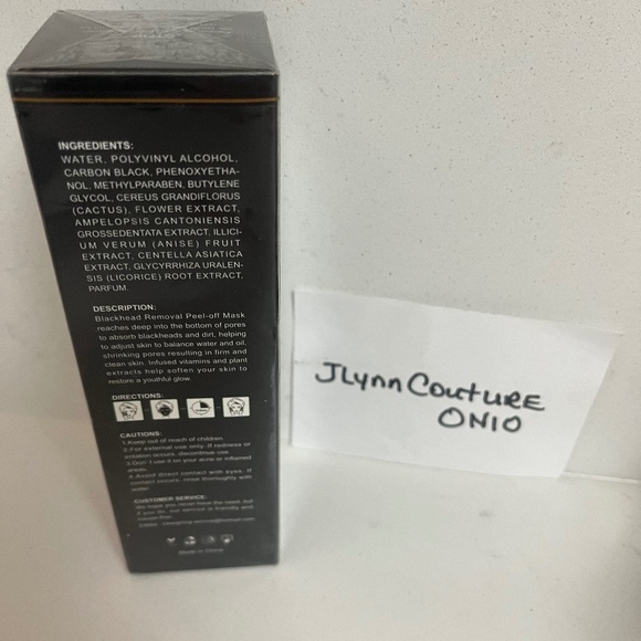 New Black Mask bamboo charcoal peel Mask, pore shrink, blackhead remover - Picture 2 of 3